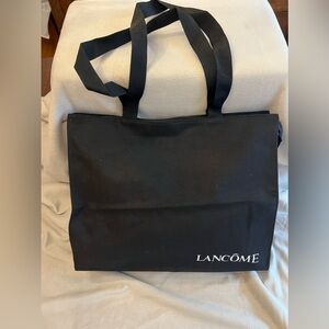 Lancôme Zippered Canvas Tote